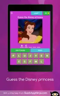 Guess the Disney Princess Screen Shot 7