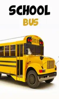School bus games free Screen Shot 0