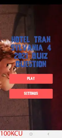 Hotel Transylvania 4 2021 Quiz Question Screen Shot 0