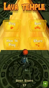 Lava Temple - A Jumping Game Screen Shot 6