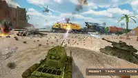Kereta Vs Tank: Menembak Rampage Screen Shot 0