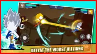 Stickman Dragon Battle - Super Stick Warriors Screen Shot 1