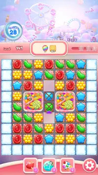 Candy Go Round - Sweet Puzzle Match 3 Game Screen Shot 7