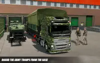 Army Truck Driving Simulator 3D Army Truck Game Screen Shot 1