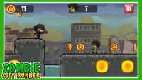 Zombie City Runner Screen Shot 0