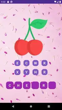 Skoom - Fruits words game Screen Shot 0