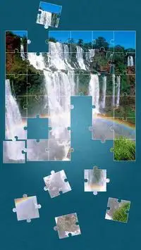 Waterfall Jigsaw Puzzle Screen Shot 0