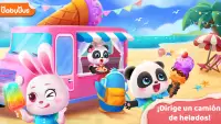 Camión de helados Panda Bebé Screen Shot 0