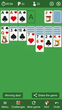 Solitaire Card Game Screen Shot 6