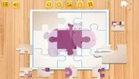 Kids Jigsaw Puzzle : Animals - Educational Game Screen Shot 7