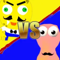 Sponge Fight 3D Screen Shot 0