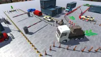Modern Truck Parking Game Screen Shot 0