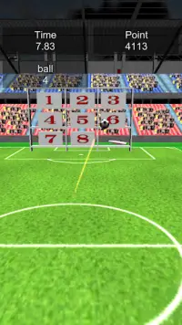 3D Struck Out Soccer,Football Screen Shot 0