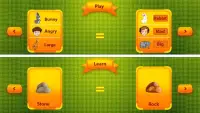बच्चों के लिए समानार्थक शब्द सीखें - समान शब्द Screen Shot 11