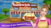 Sandwich Cafe: Fast Cooking Game Screen Shot 0