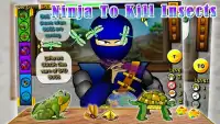 Ninja to kill insects Screen Shot 3