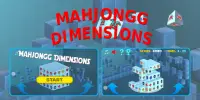 Mahjong 3D Cube Deluxe Game Screen Shot 1
