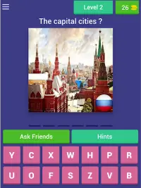 Capital cities of the world: Knowledge quiz Screen Shot 10