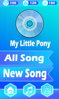 My Little Pony Piano Game Screen Shot 0