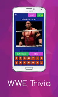 WWE Trivia Screen Shot 1