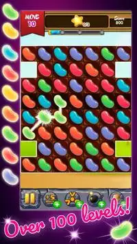 Match 3: Candy Bean Adventure Screen Shot 0