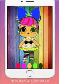 Dolls Coloring - lol shopkin Screen Shot 2