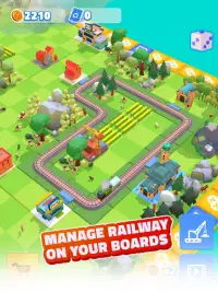 Board Trains Empire－Idle Simulator Management Game Screen Shot 10