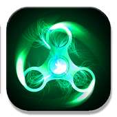 Fidget spinner neon glow twist