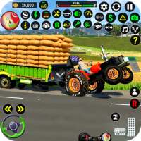 Gry Traktor: Jazda traktorem