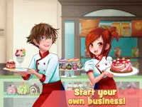 Dessert Chain: Café Waitress & Restaurant Chef Screen Shot 14