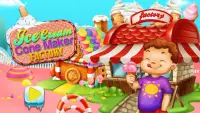 Ice Cream Cone Maker Factory: Ice Candy Games Screen Shot 4