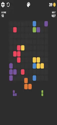10x10 Block Color Puzzle Screen Shot 1