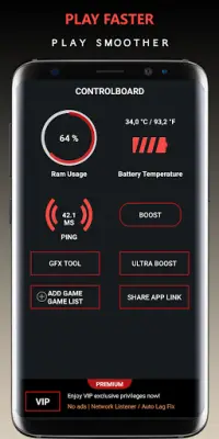 Game Booster Free GFX- Lag Fix Screen Shot 0