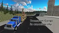 Cargo Truck Simulator USA 2017 Screen Shot 0