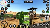 Army Tank Transport Truck Game Screen Shot 0