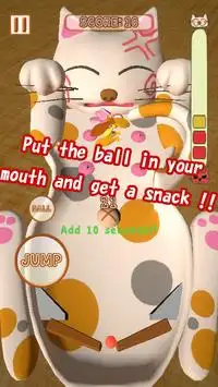 Cat Pinball 2　~ Free cat pinball game ~ Screen Shot 1