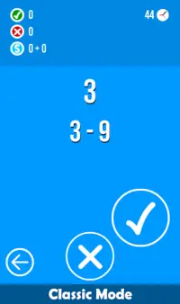 Math Exercise Game Screen Shot 2