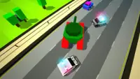 Blocky Cars 3D - Free Car Game Screen Shot 0