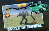 Extreme War of Robot -  Transform Car Fight Screen Shot 3