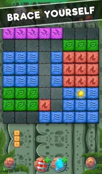 Block Puzzle Jewel: Ancient Jungle Puzzles Game Screen Shot 4