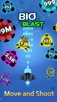 Bio Blast - Infinity Battle: Shoot virus! Screen Shot 0