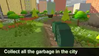 City Garbage Truck Simulator Screen Shot 1