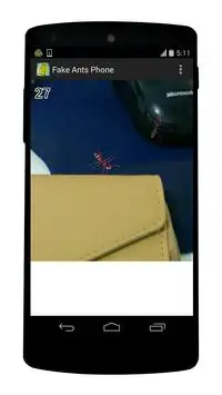 hormigas falsos en el teléfono Screen Shot 2