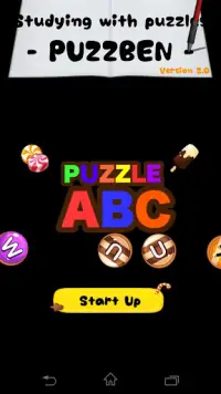 Alphabet Puzzle Games. "Puzzben2" Screen Shot 0