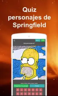 Quiz characters Springfield Screen Shot 0