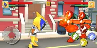 Power Street Fight Ninja Steel Screen Shot 2