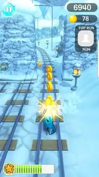 Subway Ice Princess Run Screen Shot 1