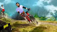 Uphill Bicycle Rider : Off Road Cycle Game Screen Shot 2