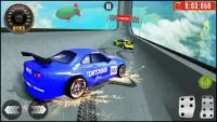 Carro acrobacias jogos: carro dirigindo simulador Screen Shot 4