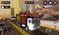 Garbage Trash Truck Driving 2021 - City Trash Dump Screen Shot 4